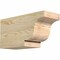 Ekena Millwork Newport Rough Sawn Rafter Tail, Douglas Fir, 6"W x 8"H x 16"L RFT06X08X16NEW00RDF - alternate 1
